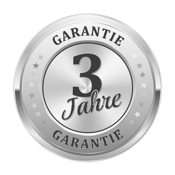 3 Jahre Garantie
